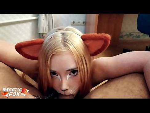 ❤️ Kitsune ağzına sik və cum udmaq Keyfiyyətli porno pornoda az.verhentai.ru ﹏